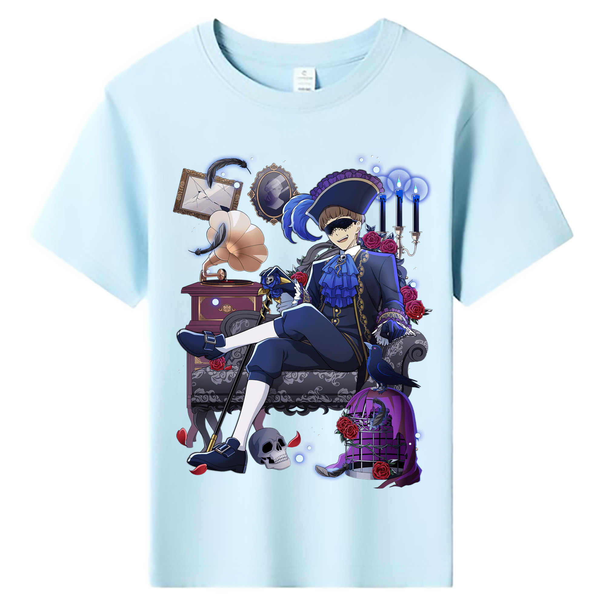 （画像用） 文豪ストレイドッグス Bungo Stray Dogs 綿100％キッズTシャツ（フロントプリント）